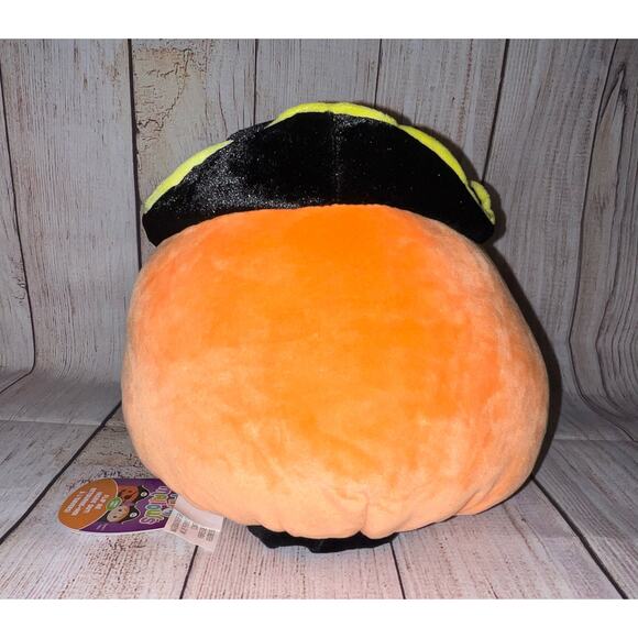 2021 Halloween Squishmallow 12” Flip A Mallow Paxton Pumpkin Emily Black Bat NWT - Picture 3 of 7